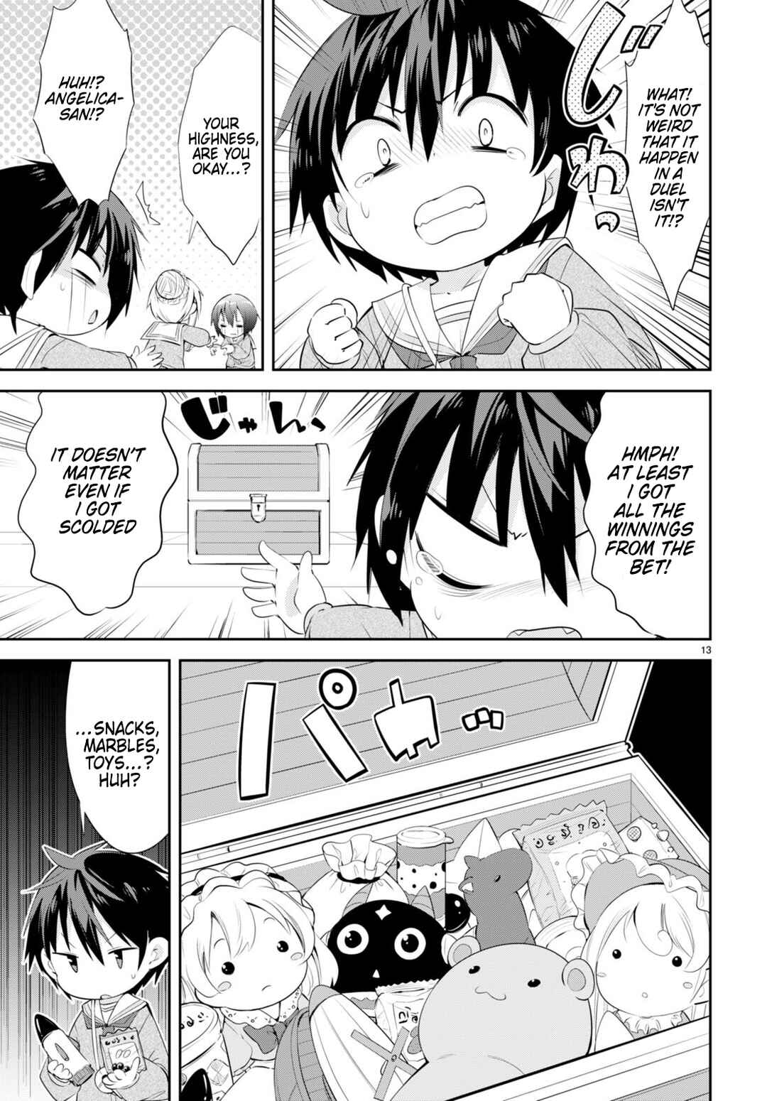 Page 13 Chapter 4 Otome Game Youchien wa Mobu ni Kibishii Youchiendesu