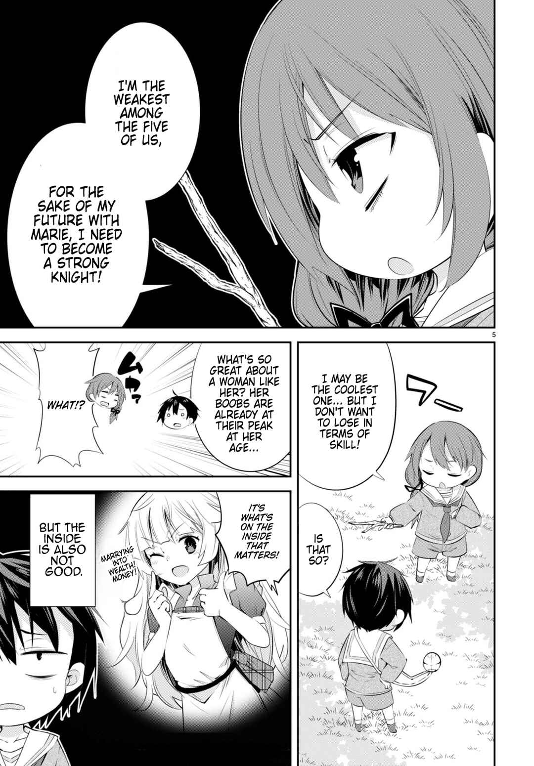 Page 5 Chapter 19 Otome Game Youchien wa Mobu ni Kibishii Youchiendesu