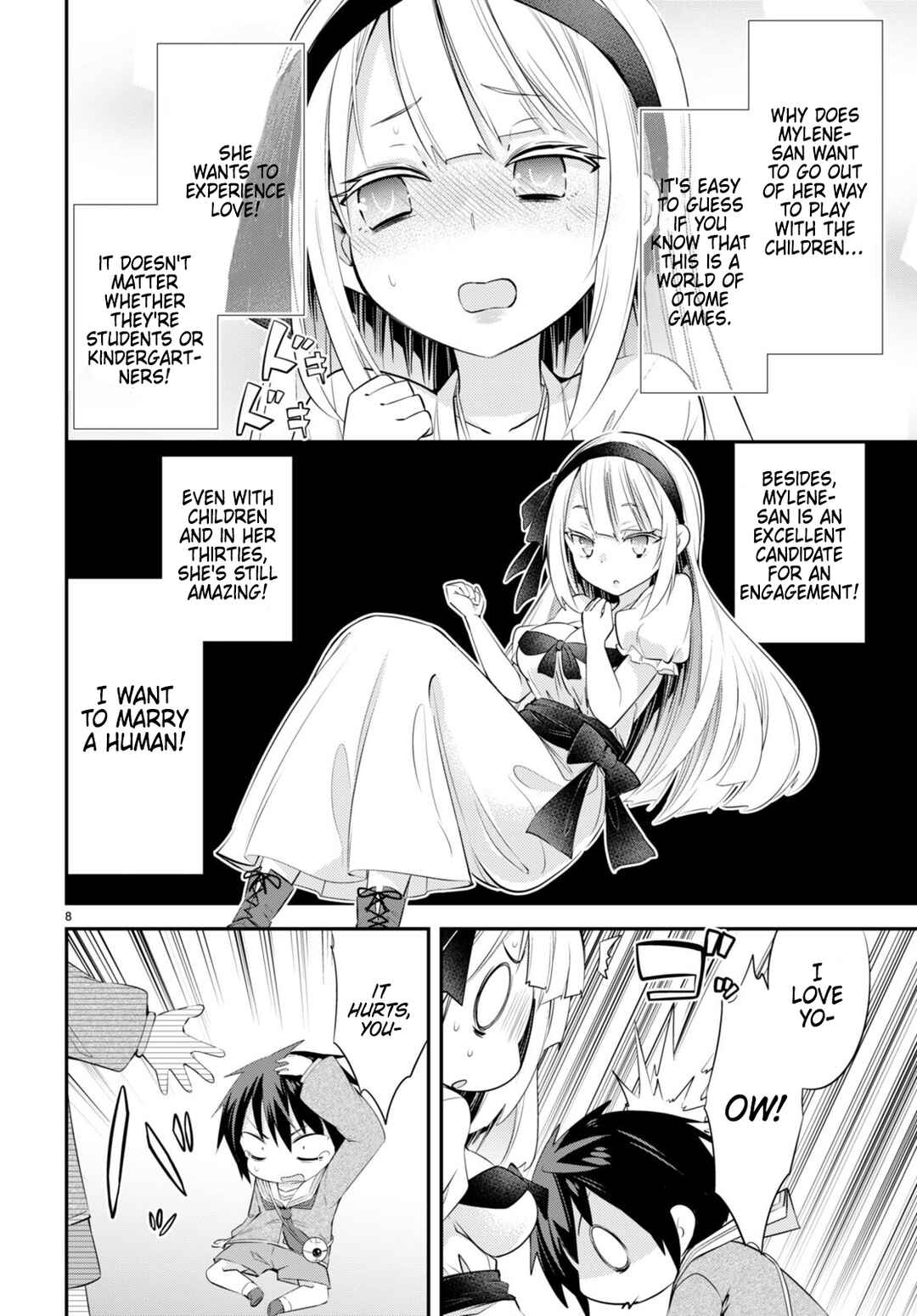 Page 8 Chapter 11 Otome Game Youchien wa Mobu ni Kibishii Youchiendesu