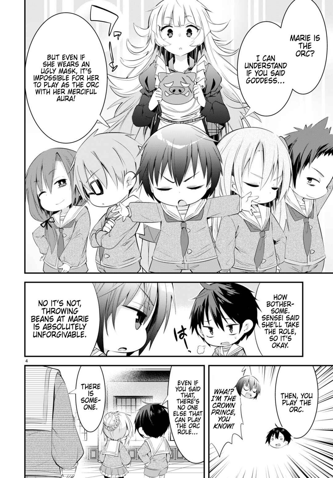 Page 4 Chapter 12 Otome Game Youchien wa Mobu ni Kibishii Youchiendesu