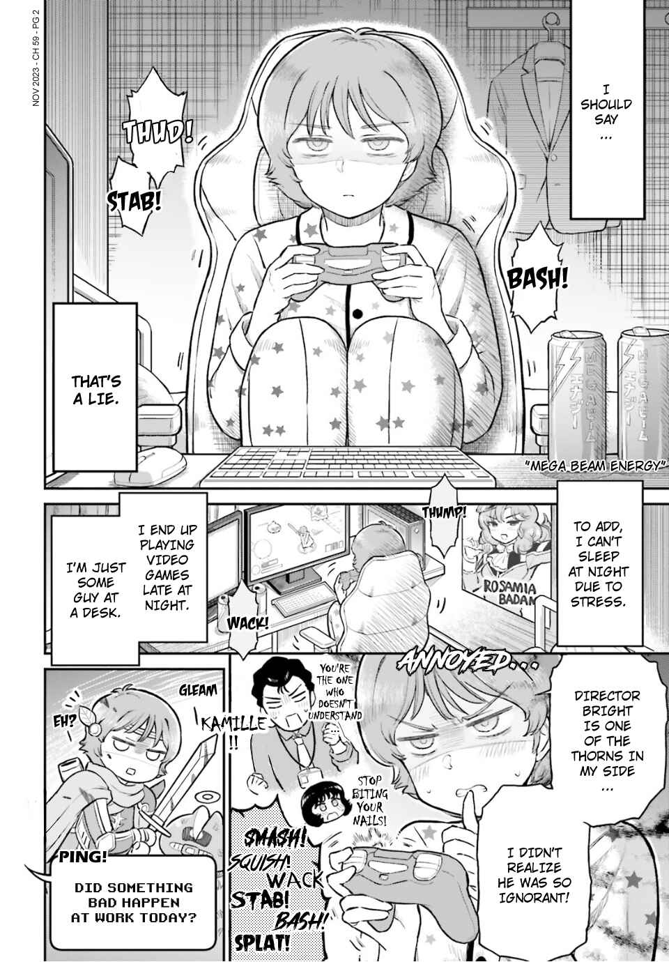 Page 2 Chapter 59 Arasa OL Haman-sama