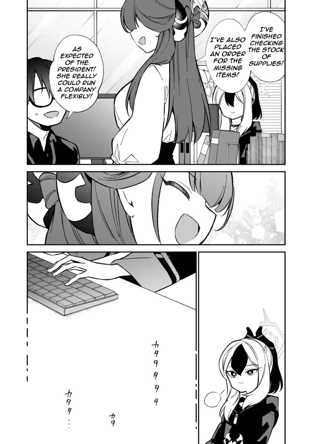 Page 12 Chapter 14 Blue Archive - Problem Solver 68 Business Diary