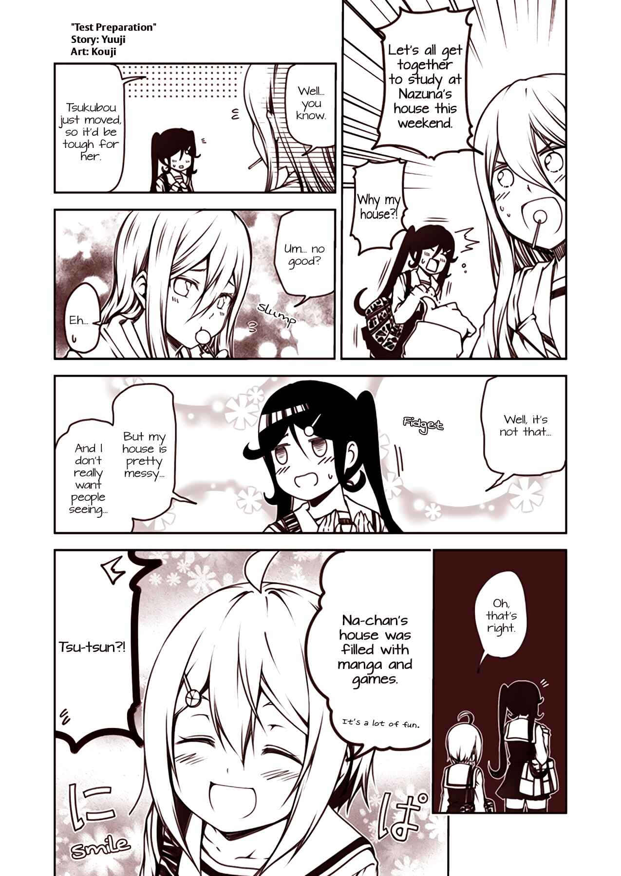 Page 1 Chapter 36 Tsukushi Mates