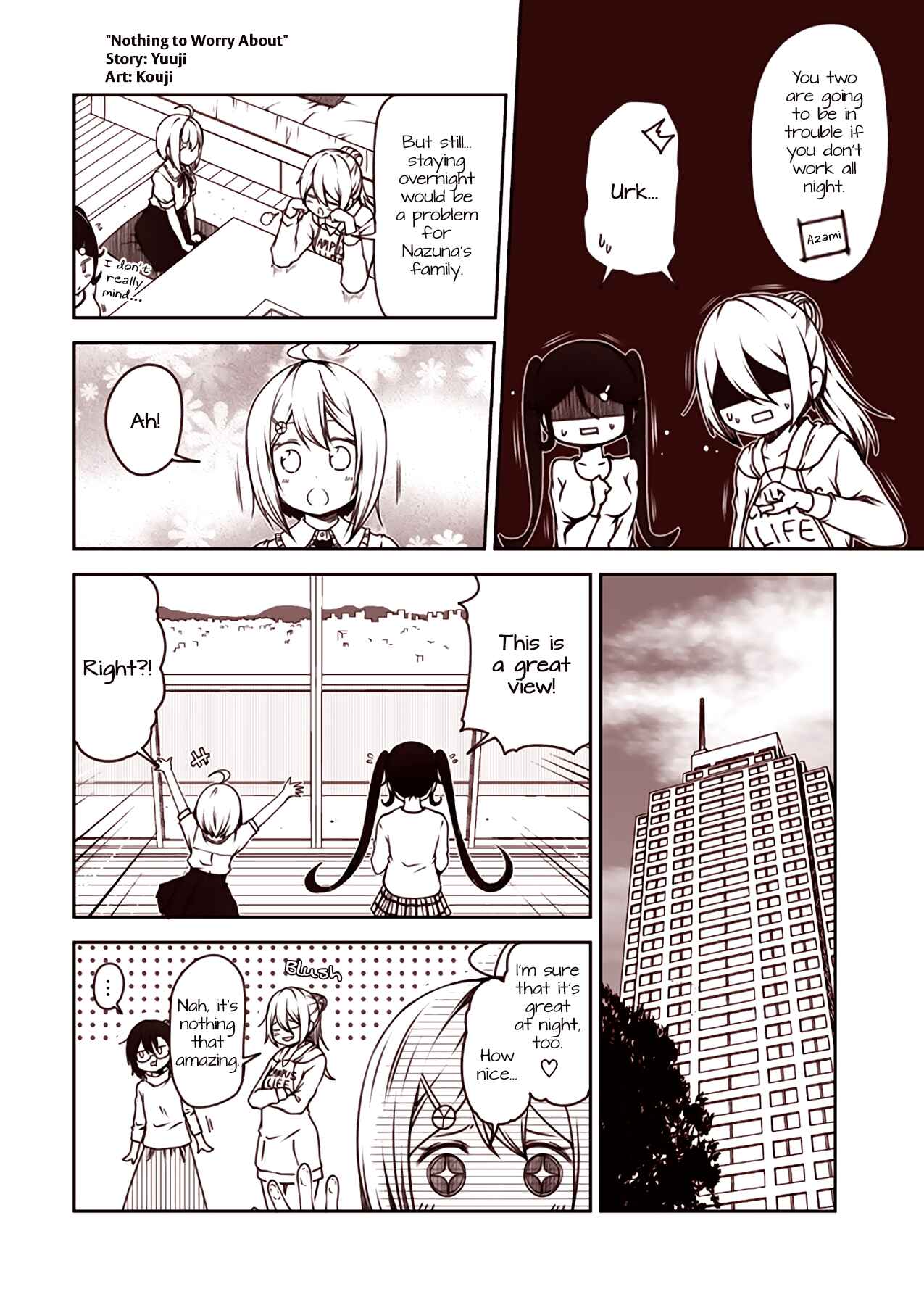 Page 1 Chapter 54 Tsukushi Mates