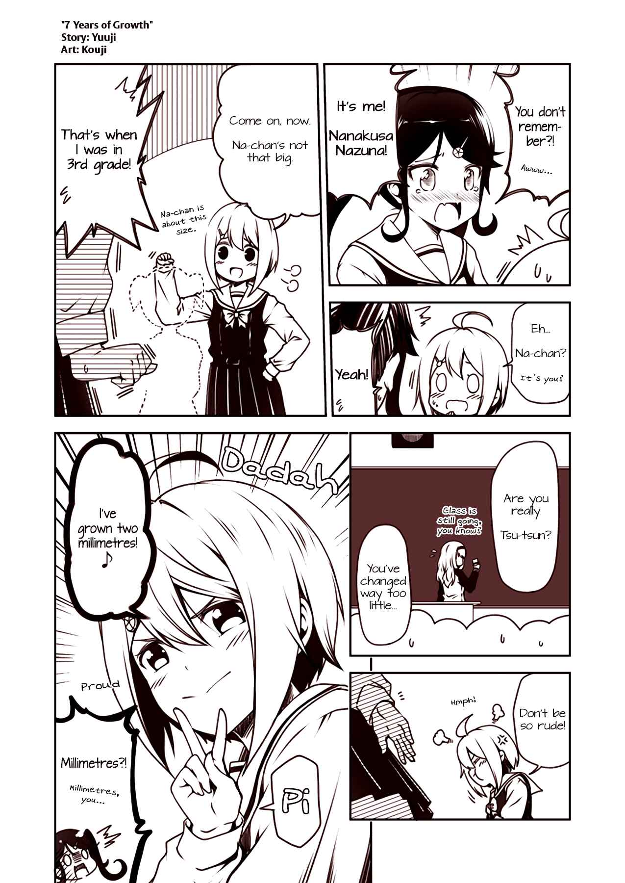 Page 1 Chapter 3 Tsukushi Mates