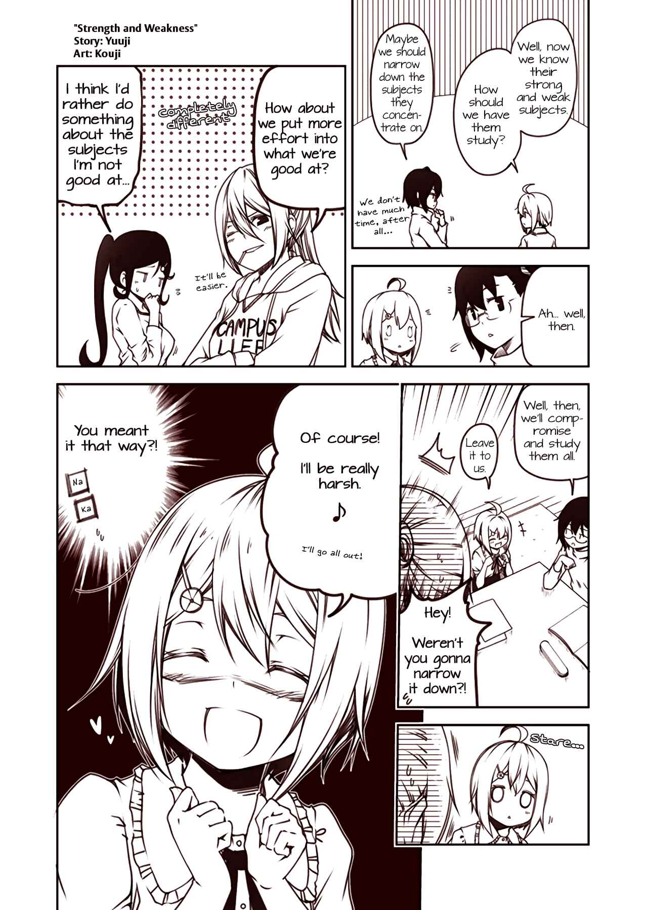 Page 1 Chapter 50 Tsukushi Mates