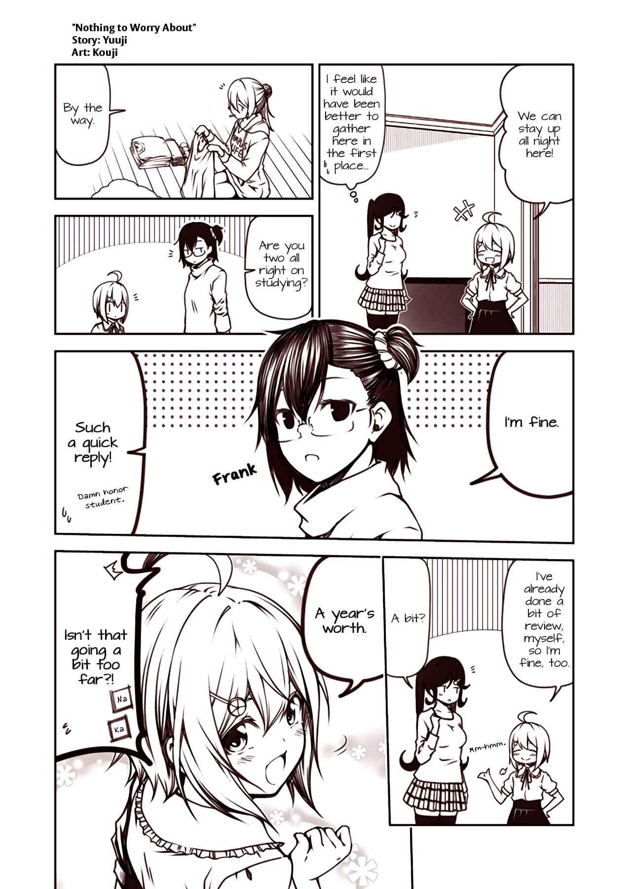 Page 1 Chapter 55 Tsukushi Mates