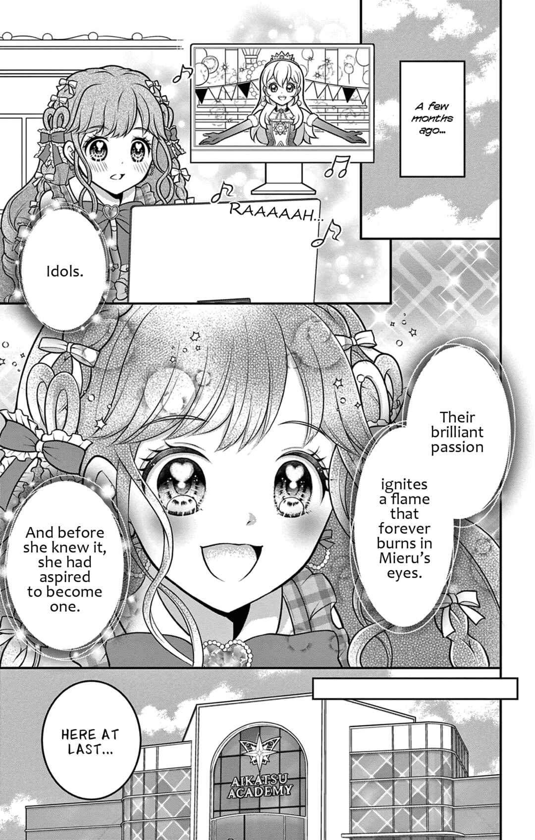 Page 3 Chapter Unknown_254f Aikatsu Academy! ~Aratana Aikatsu! Hajimarimasu!~