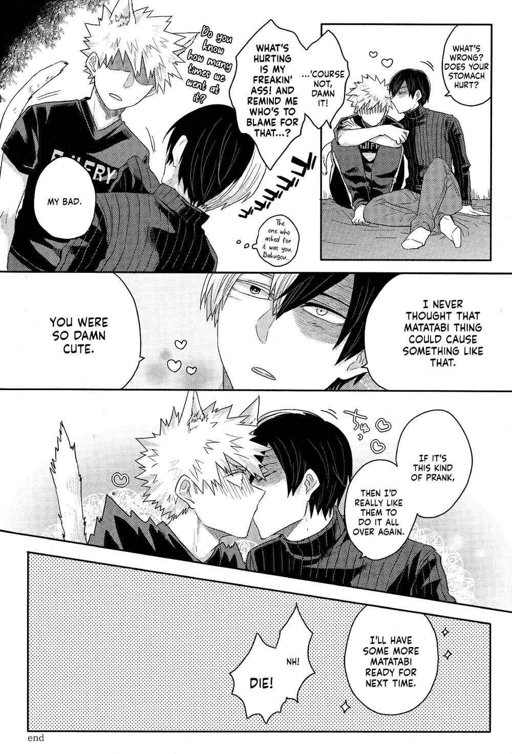 Page 14 Chapter 5 My Hero Academia - Neko Biyori (Doujinshi)
