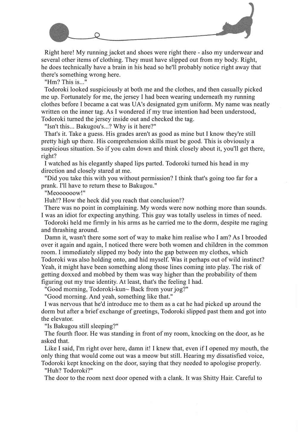 Page 12 Chapter 3 My Hero Academia - Neko Biyori (Doujinshi)