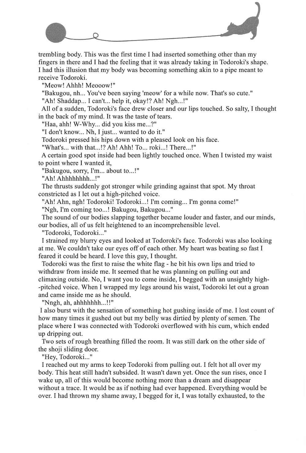 Page 22 Chapter 3 My Hero Academia - Neko Biyori (Doujinshi)