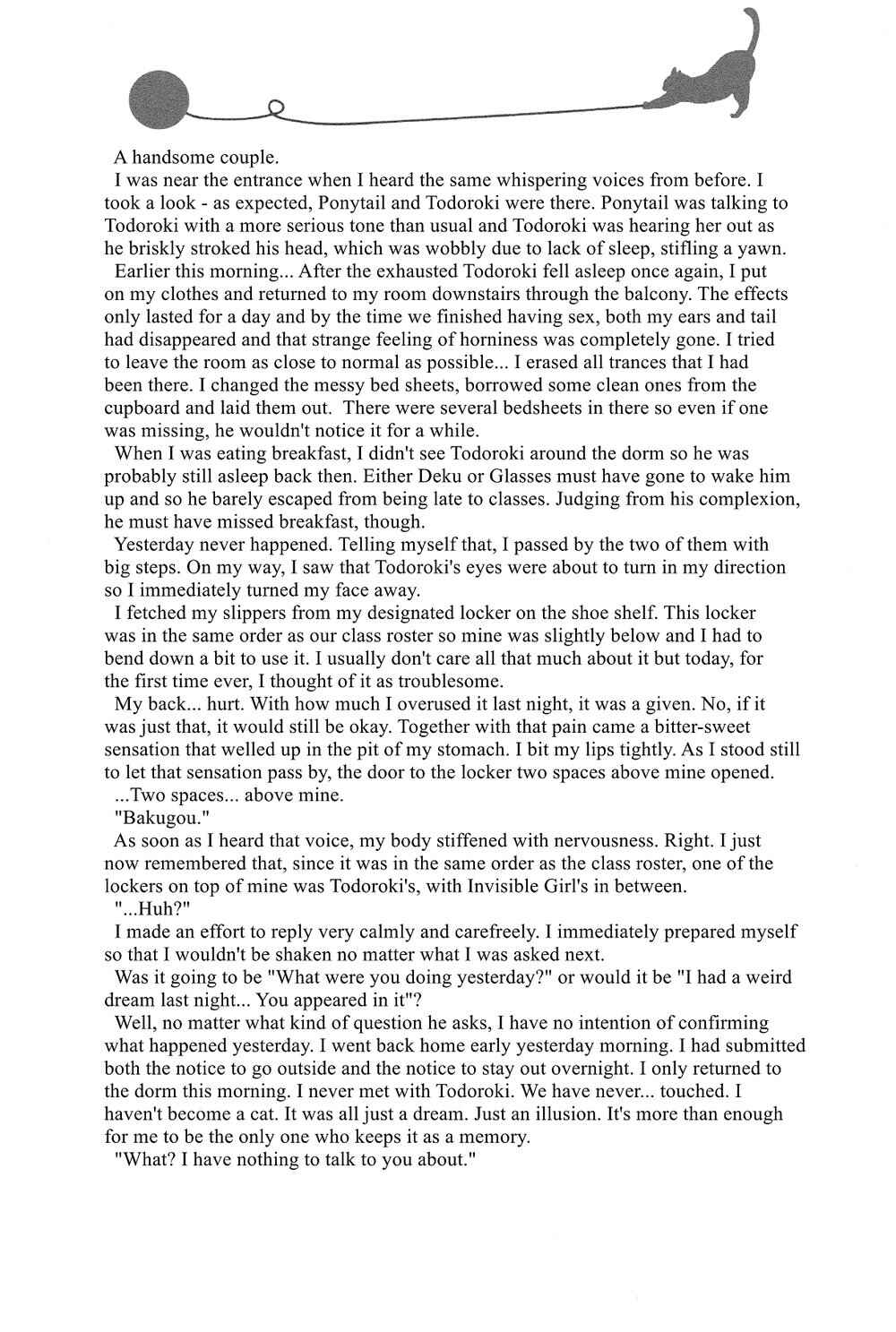 Page 24 Chapter 3 My Hero Academia - Neko Biyori (Doujinshi)