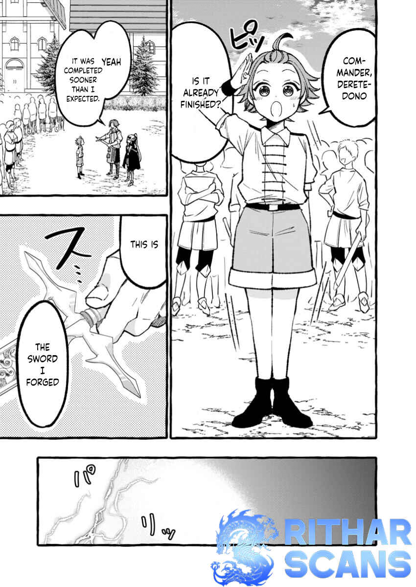 Page 7 Chapter 3.3 Tsuihou Sareta Ossan Kajishi, Nazeka Densetsu no Daimyouko ni Naru ~Mukashi Omocha no Buki o Tsukutteageta Kodomotachi ga Zenin Eiyuu ni Natteita~