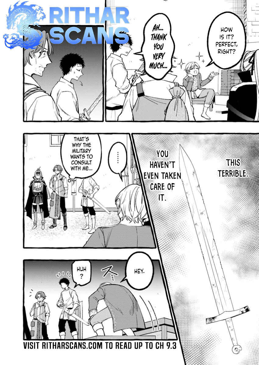 Page 10 Chapter 3.1 Tsuihou Sareta Ossan Kajishi, Nazeka Densetsu no Daimyouko ni Naru ~Mukashi Omocha no Buki o Tsukutteageta Kodomotachi ga Zenin Eiyuu ni Natteita~