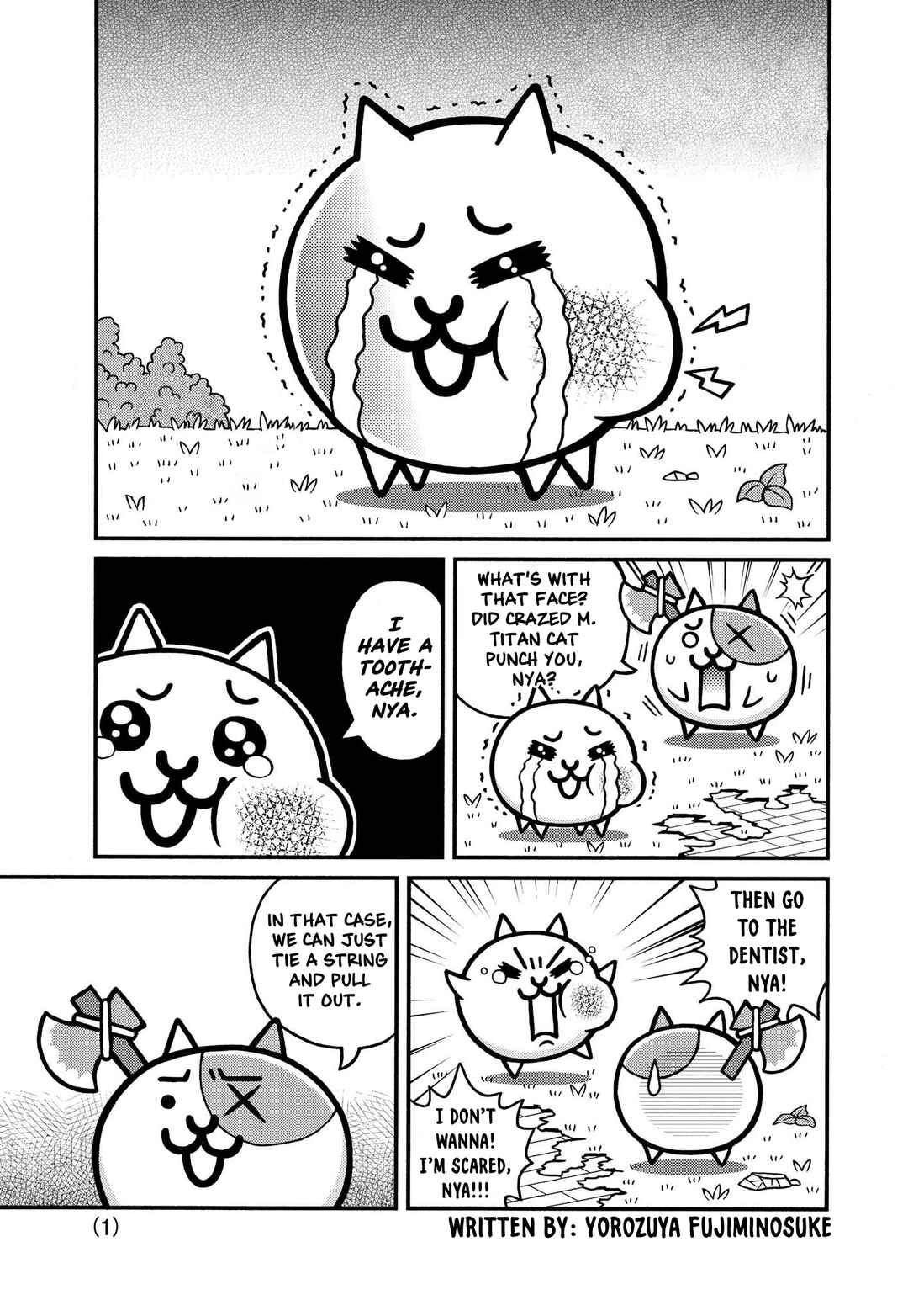 Page 1 Chapter 2.5 Manga! Nyanko Great War