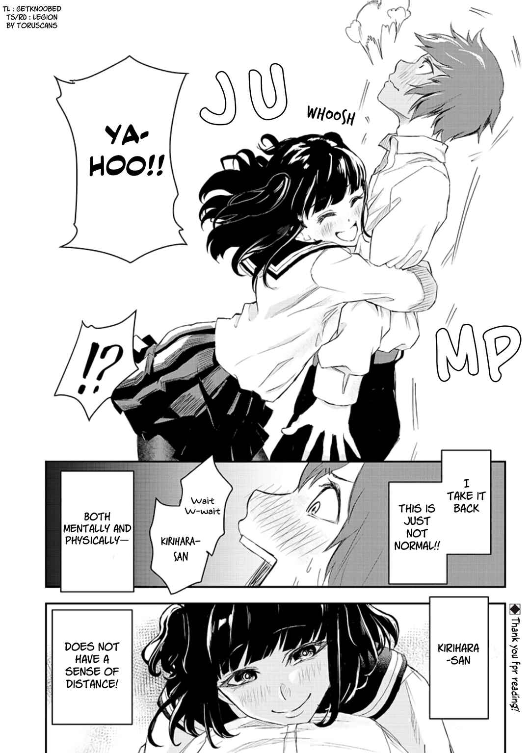 Page 10 Chapter Unknown_a961 Kirihara-san wa Kyorikan ga Bagutteru