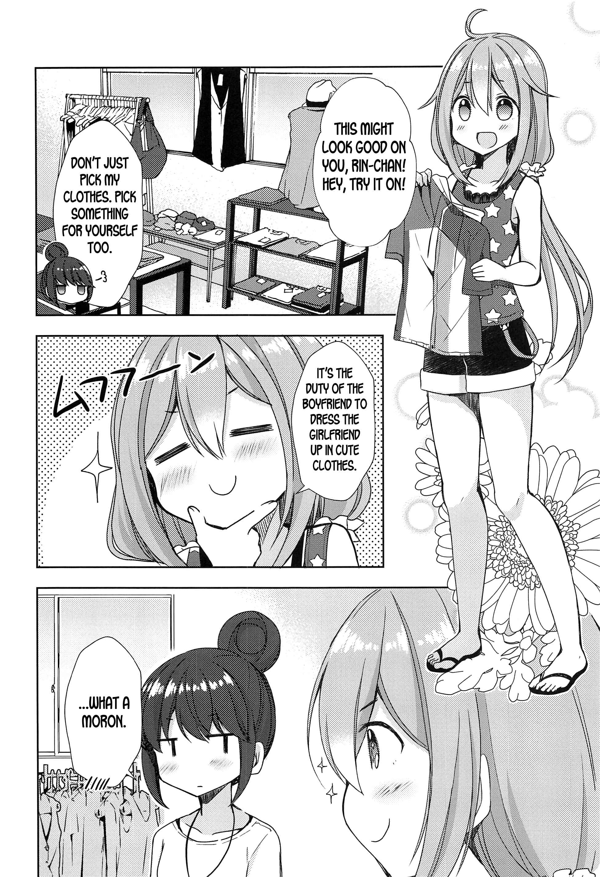 Page 8 Chapter Unknown_07bd Yuru Camp - Rin and Nadeshiko ~Preparing For Summer Camp On a City Date!~