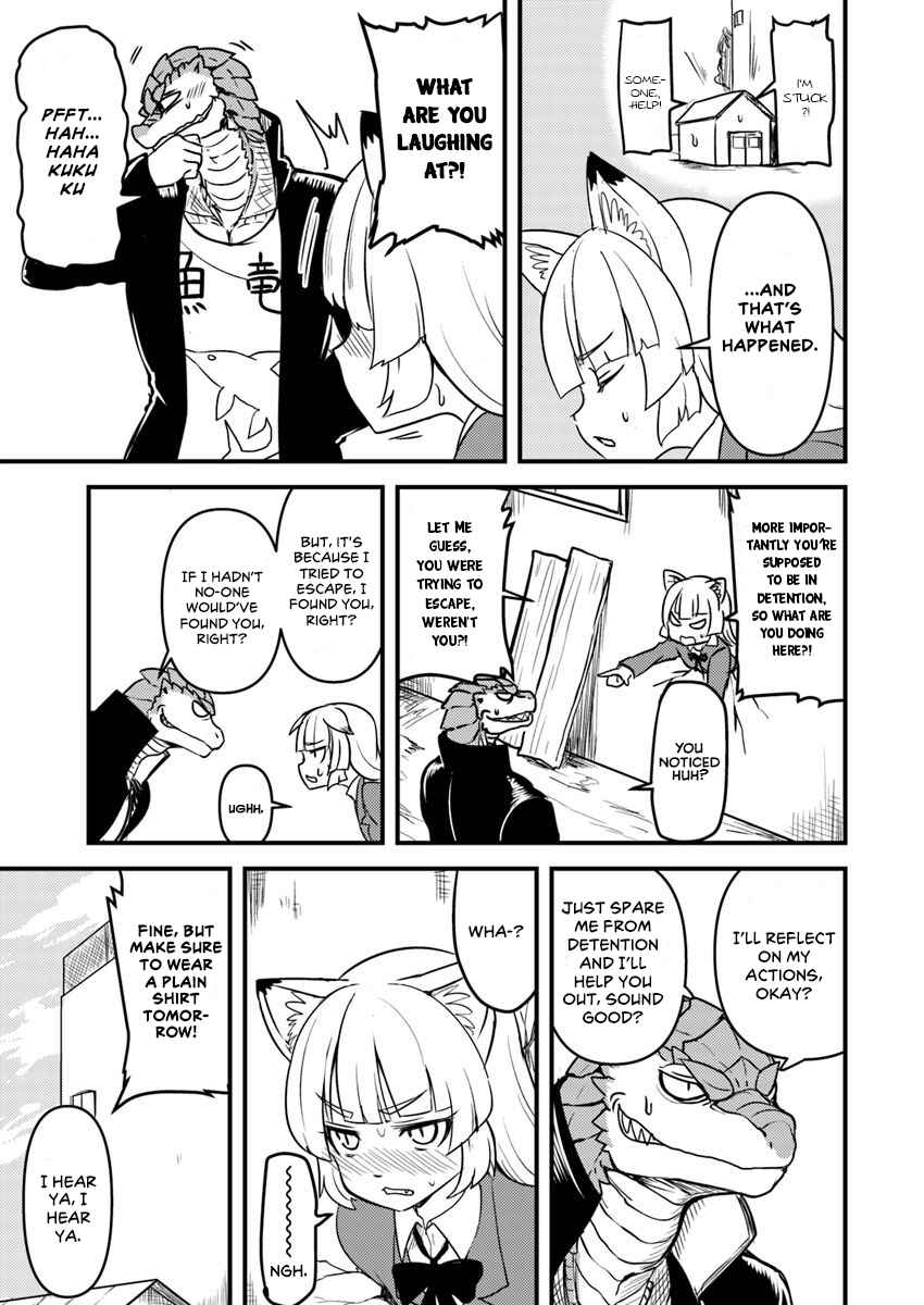 Page 9 Chapter 3 Tokage Bakuhatsu Shiro