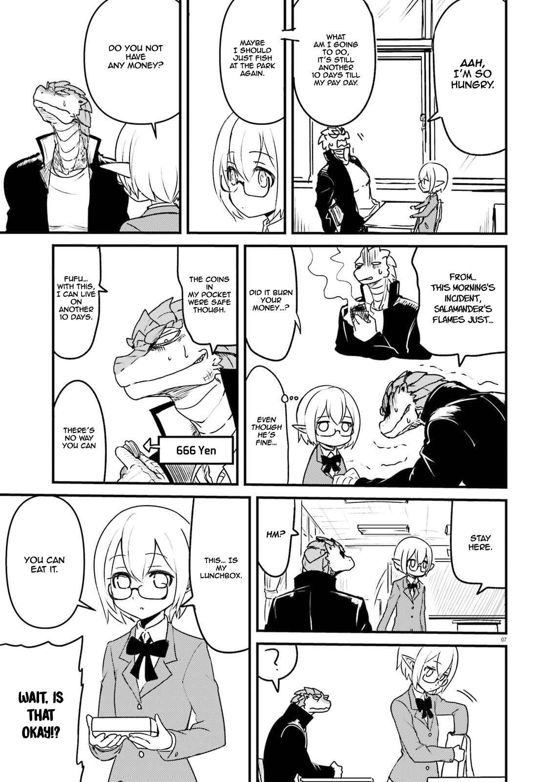 Page 7 Chapter 1 Tokage Bakuhatsu Shiro