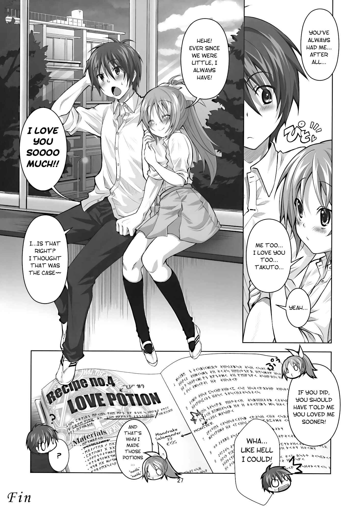 Page 26 Chapter Unknown_db4d Koi no Mahou wa Jitsuryoku Koushi!?
