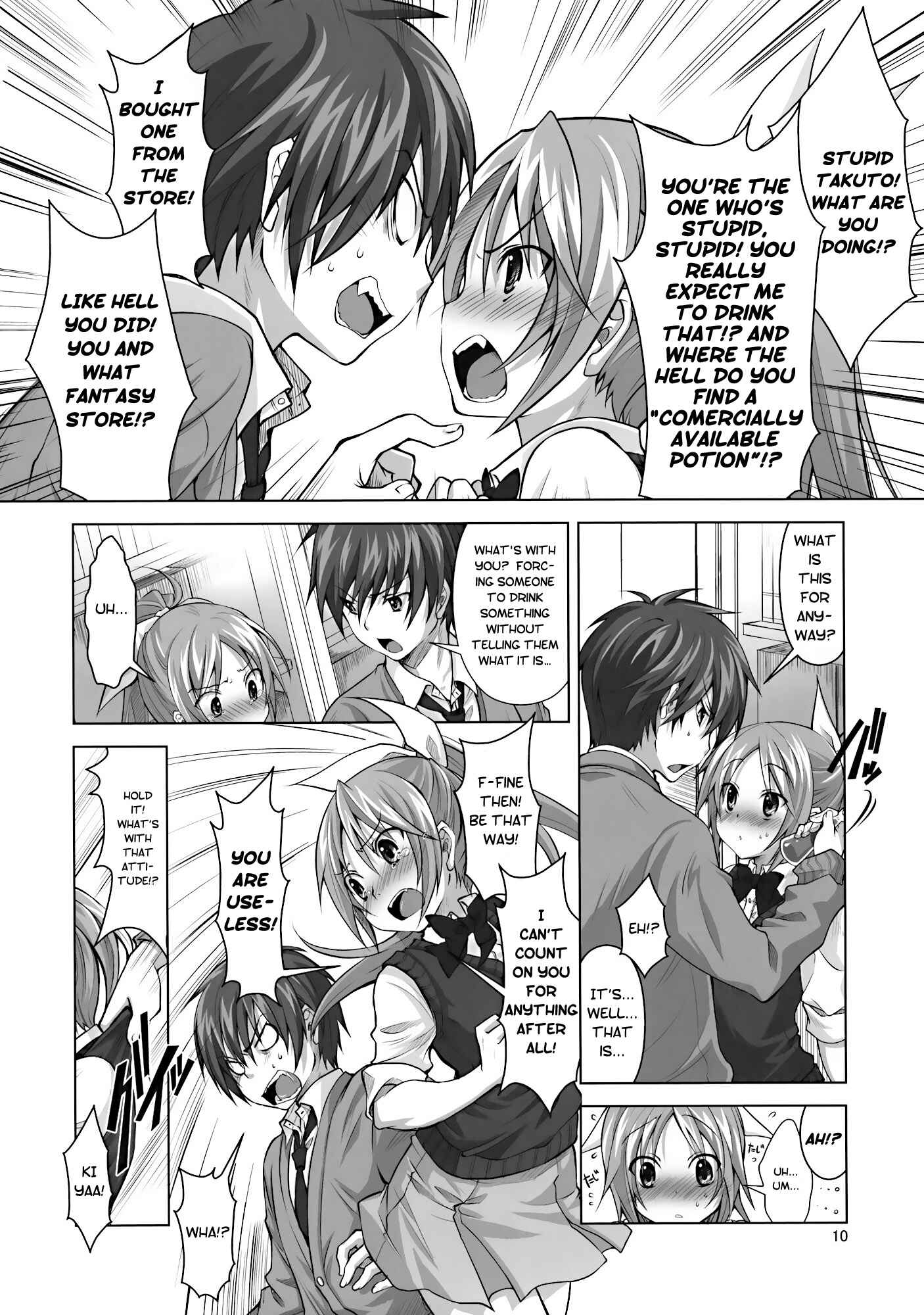 Page 9 Chapter Unknown_db4d Koi no Mahou wa Jitsuryoku Koushi!?