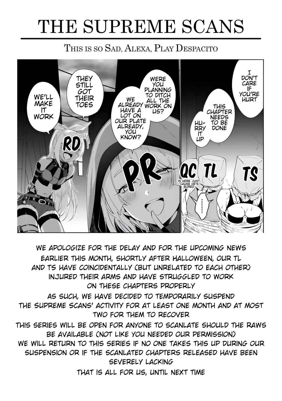 Page 18 Chapter 60.1 Nageki no Bourei wa Intai Shitai ~Saijaku Hunter ni Yoru Saikyou Party Ikuseijutsu~