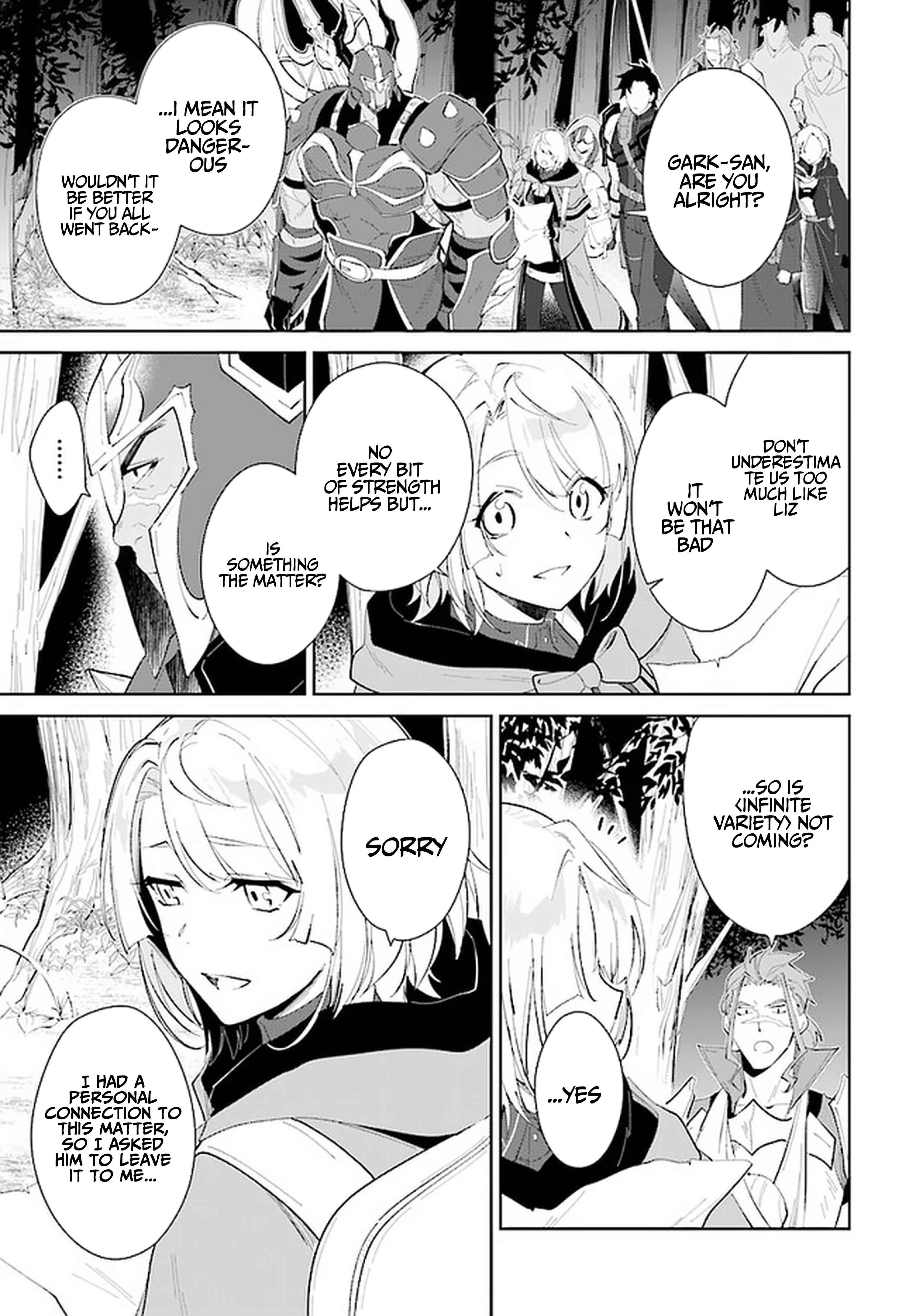 Page 22 Chapter 28 Nageki no Bourei wa Intai Shitai ~Saijaku Hunter ni Yoru Saikyou Party Ikuseijutsu~