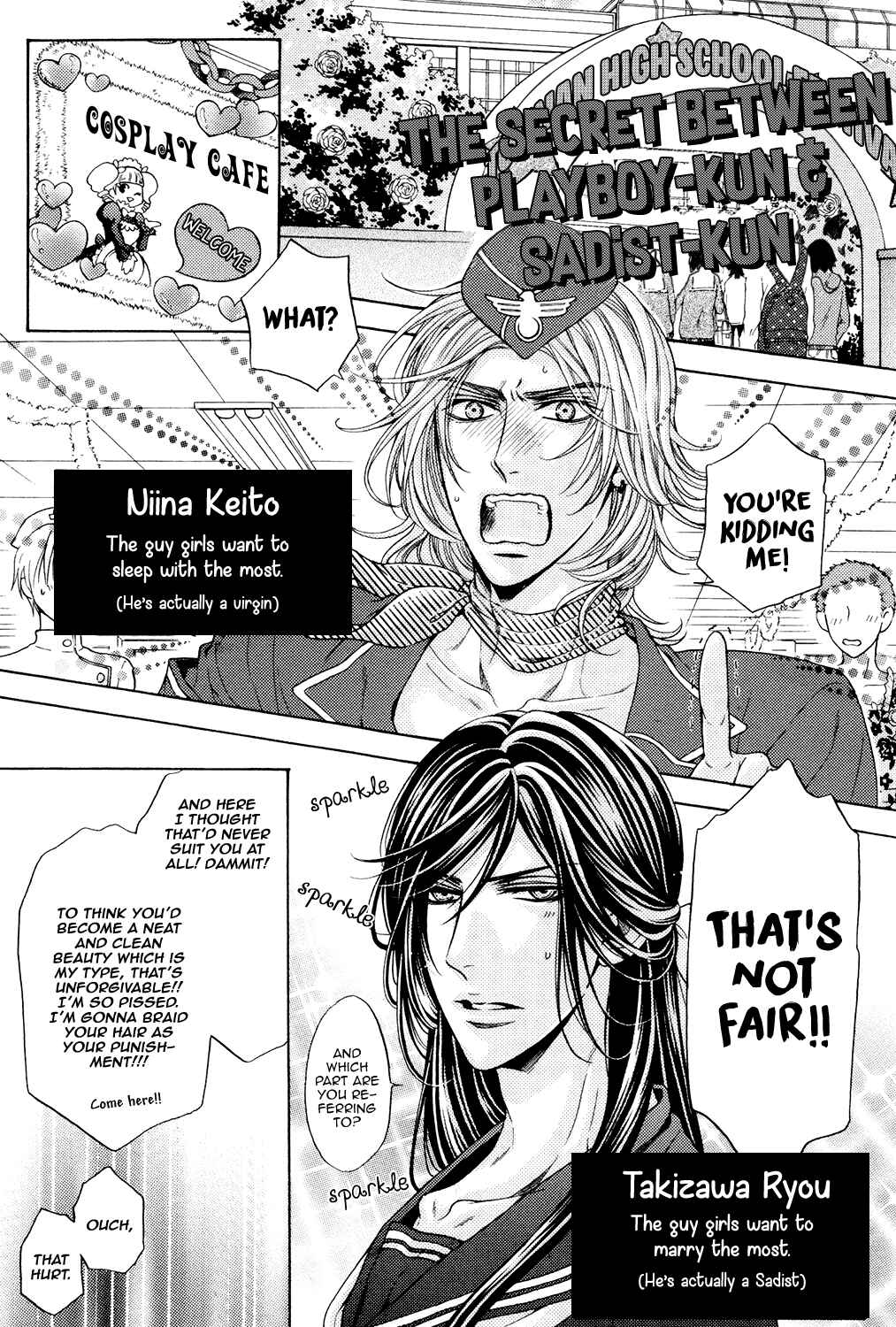 Page 3 Chapter 5 Charao-kun to Haraguro-kun no Himitsu