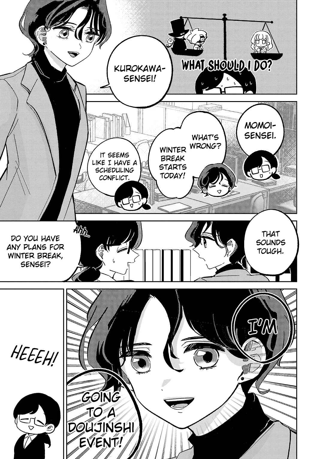Page 5 Chapter 13 Oshiegoto - Doujin Kyoushi to Tensai Gyaru