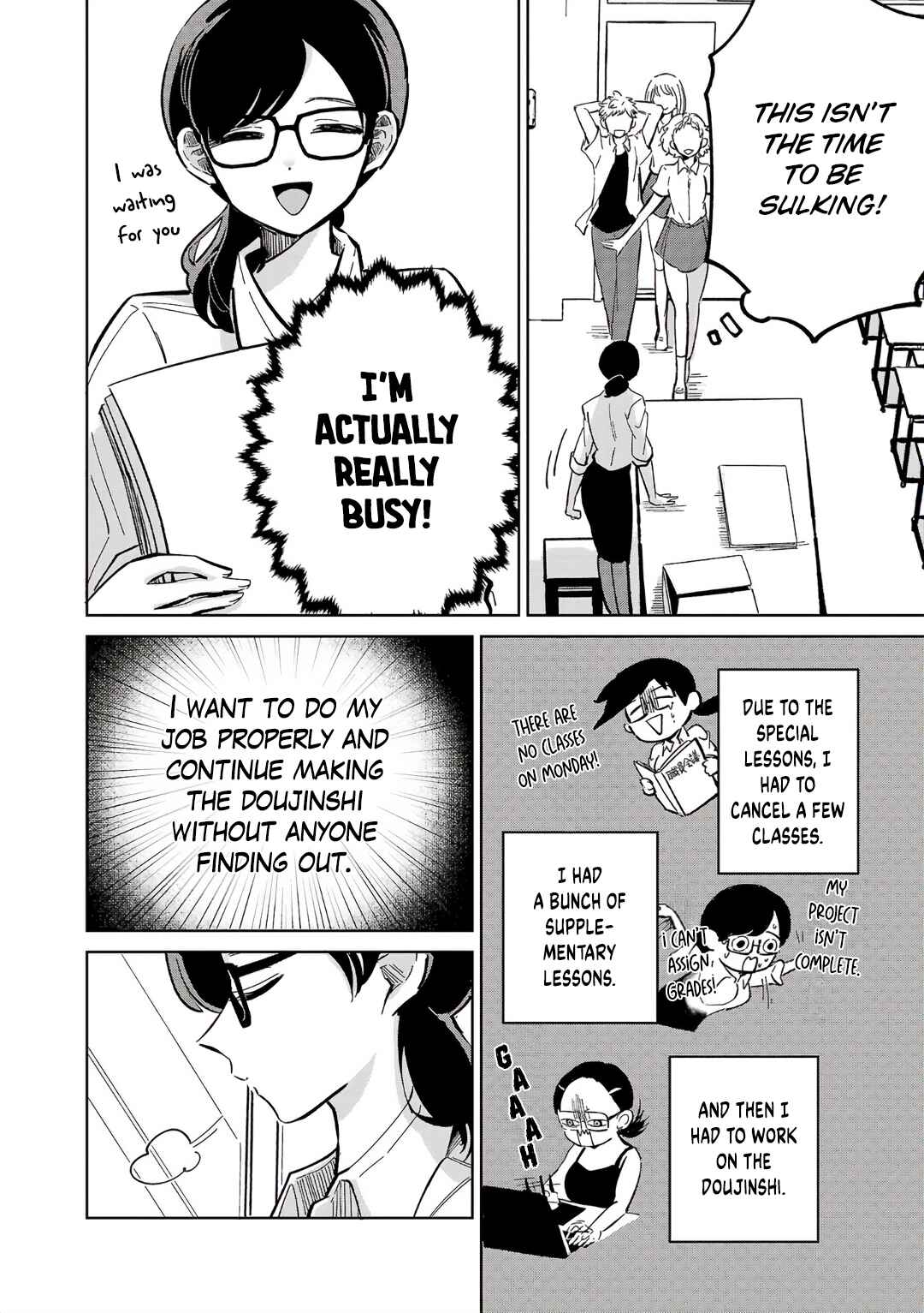 Page 6 Chapter 5 Oshiegoto - Doujin Kyoushi to Tensai Gyaru
