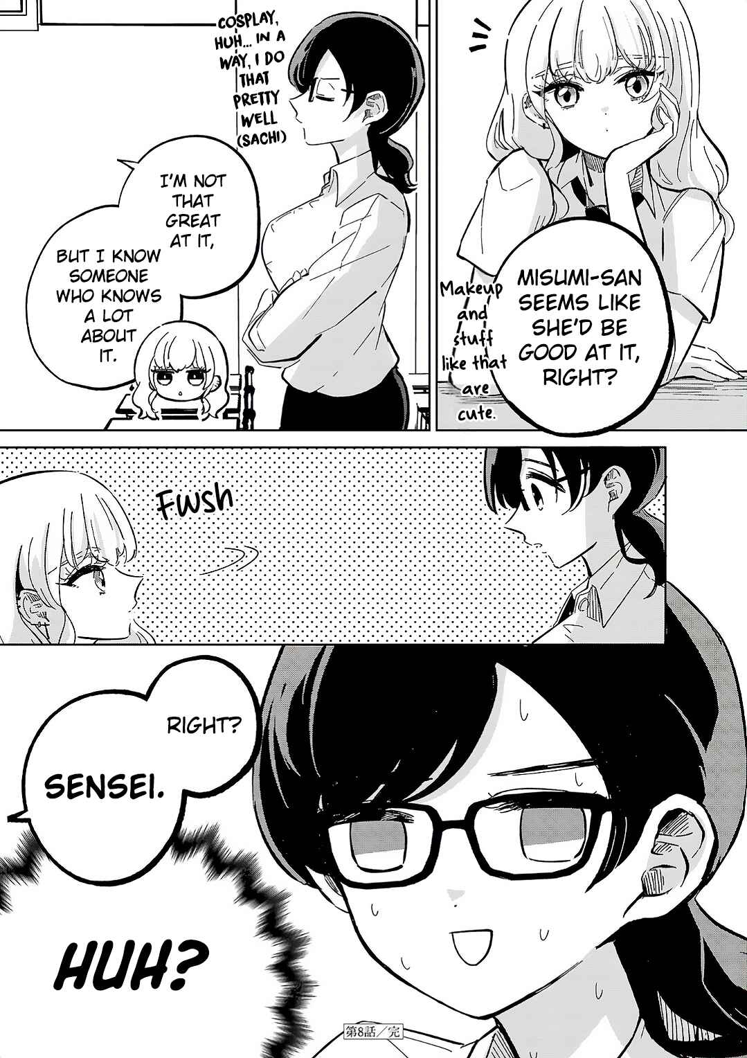Page 30 Chapter 8 Oshiegoto - Doujin Kyoushi to Tensai Gyaru