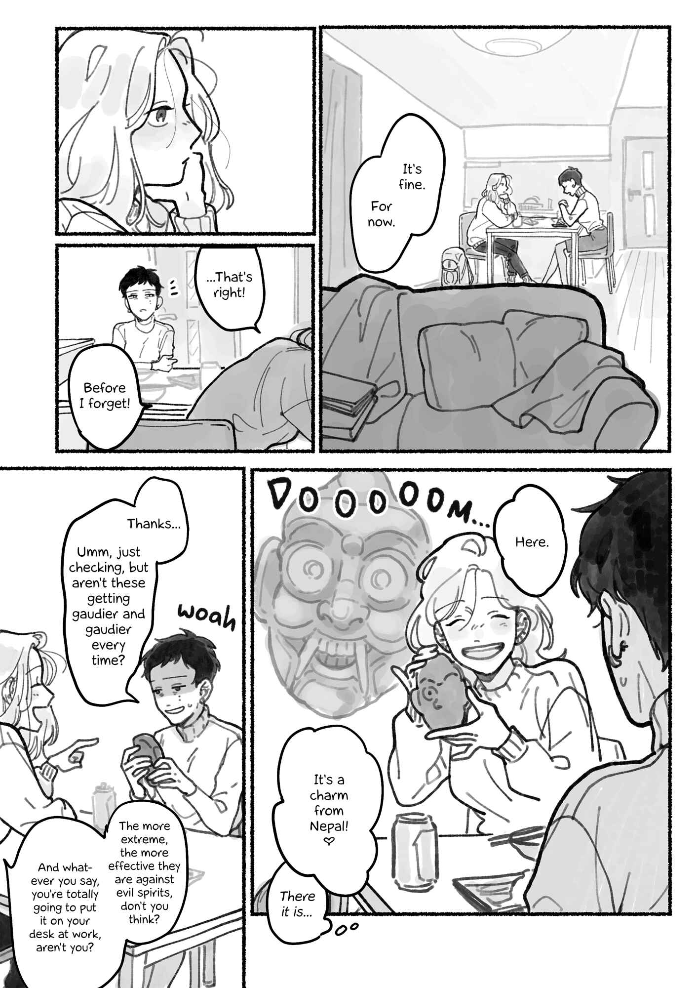 Page 15 Chapter 1 Tokidoki Kaette kuru Onna Tomodachi no Hanashi