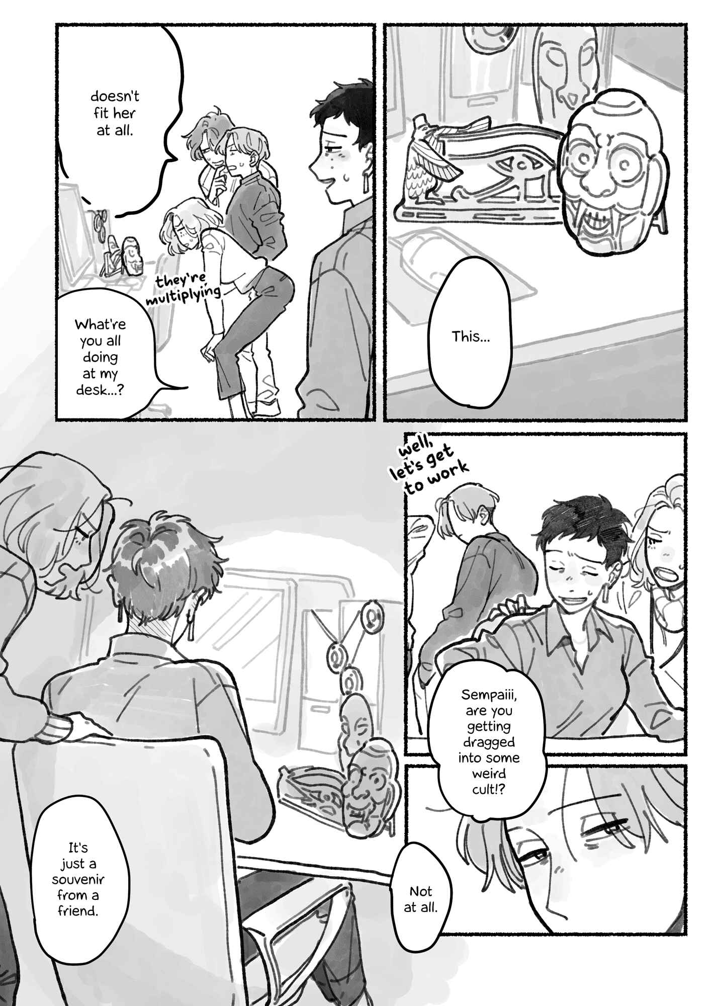 Page 19 Chapter 1 Tokidoki Kaette kuru Onna Tomodachi no Hanashi