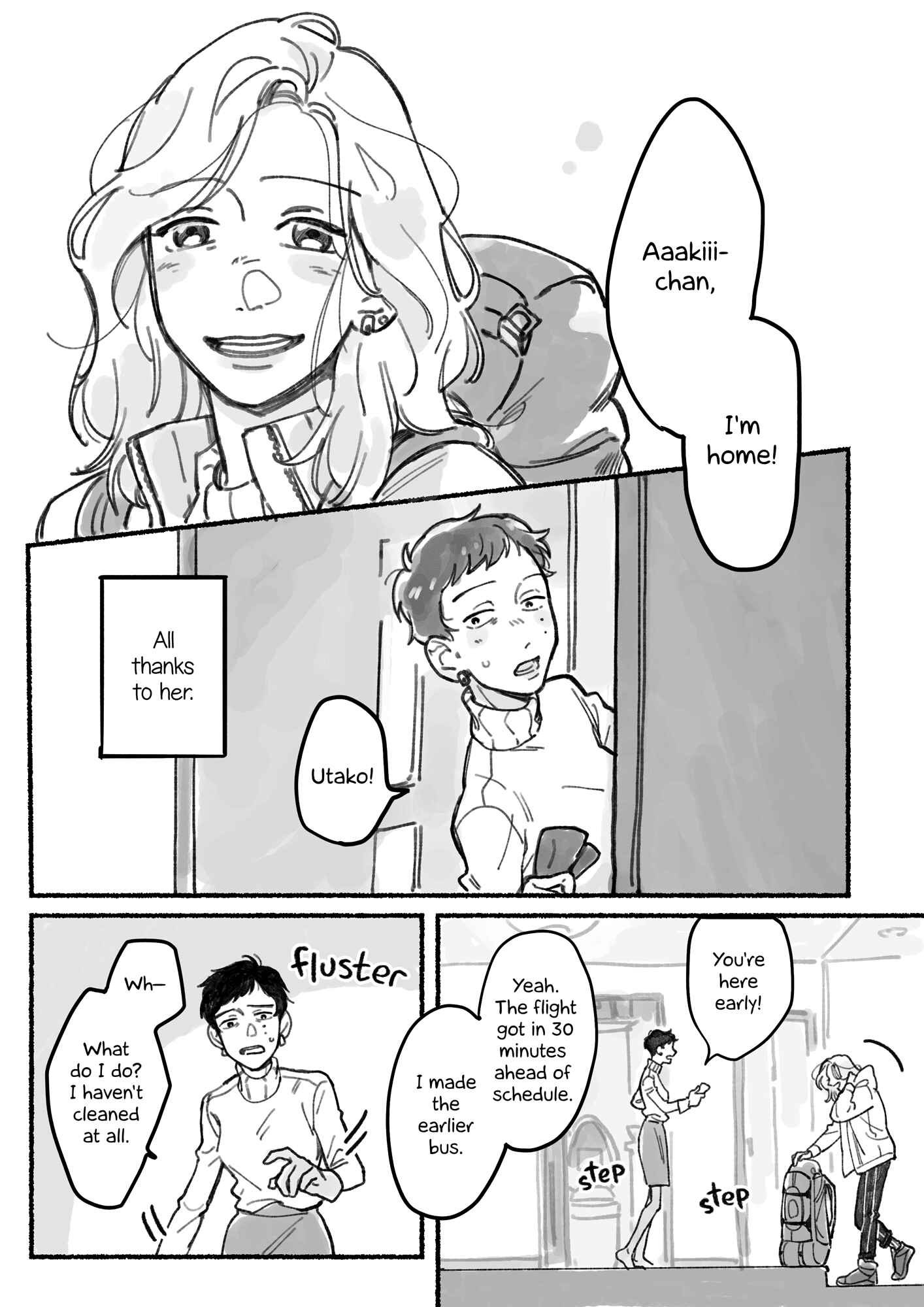Page 6 Chapter 1 Tokidoki Kaette kuru Onna Tomodachi no Hanashi