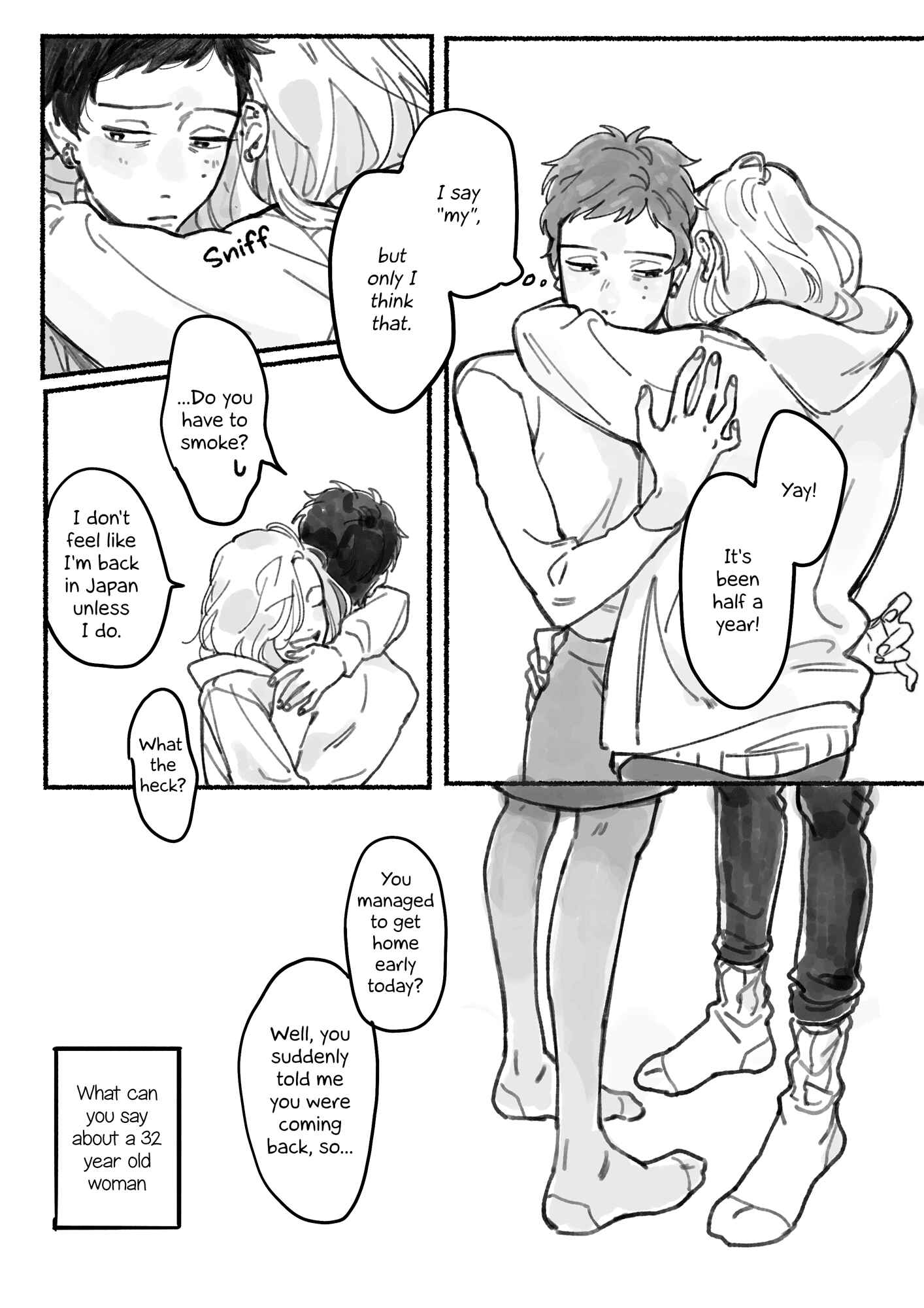 Page 9 Chapter 1 Tokidoki Kaette kuru Onna Tomodachi no Hanashi