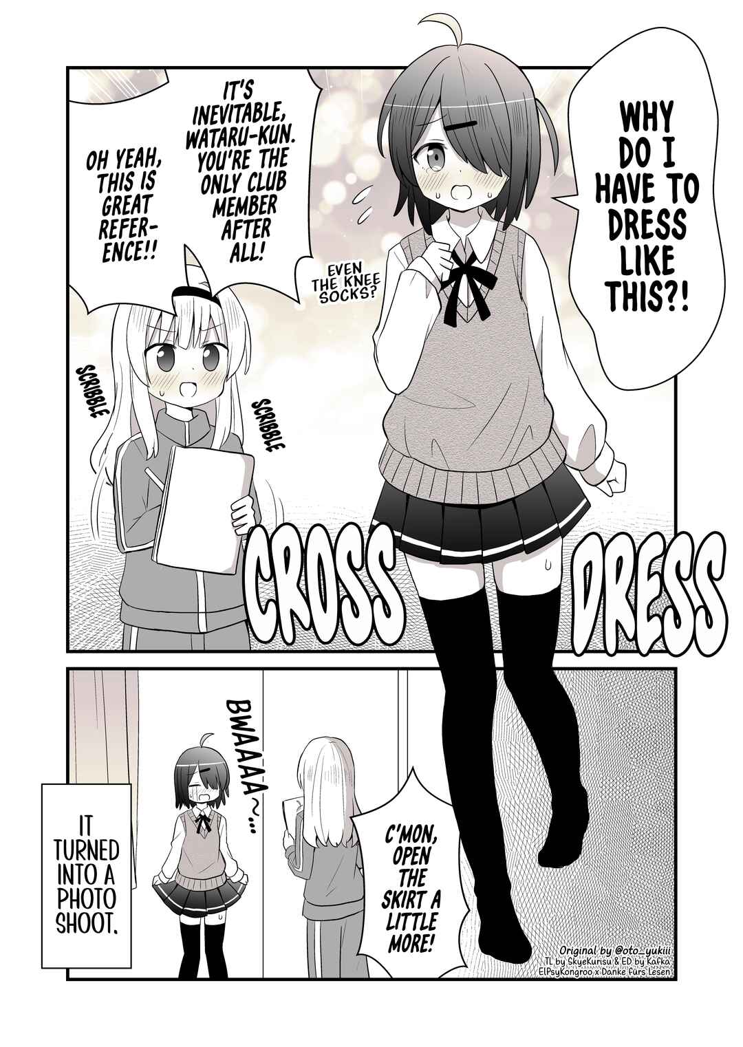 Page 2 Chapter 11 A Boy Who is Forced to Crossdress by the Girl Next Door