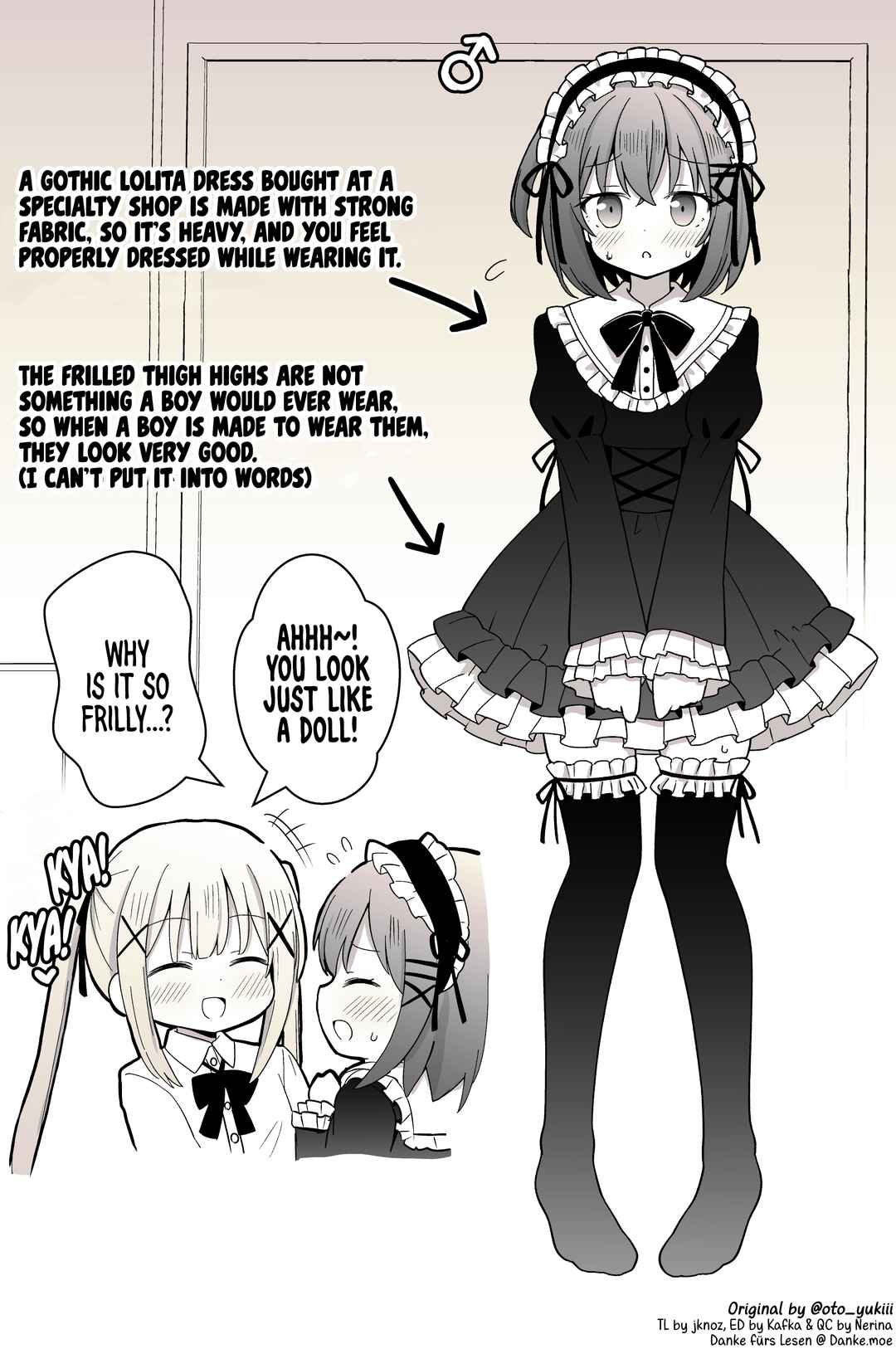 Page 1 Chapter 6 A Boy Who is Forced to Crossdress by the Girl Next Door