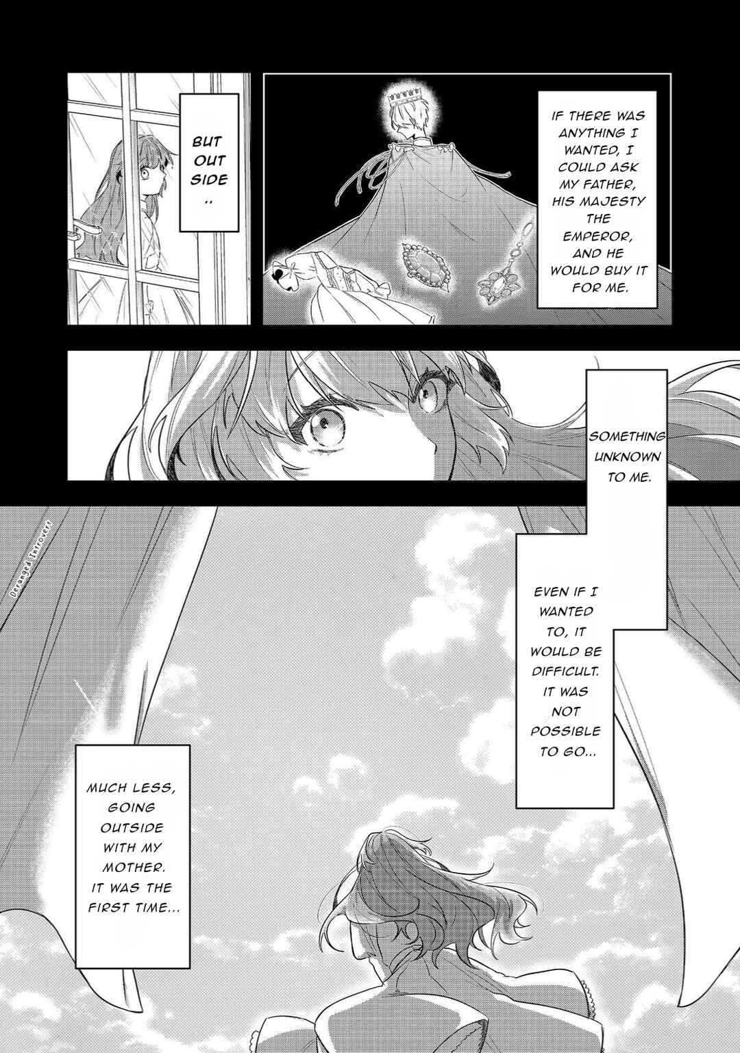 Page 4 Chapter 1.2 Seishiki ni Majo ni Natta Nidome no Akuyaku Koujo wa, Mou Nido to Taisetsu na Mono o Ushinawanaito Kokoro ni Chikau