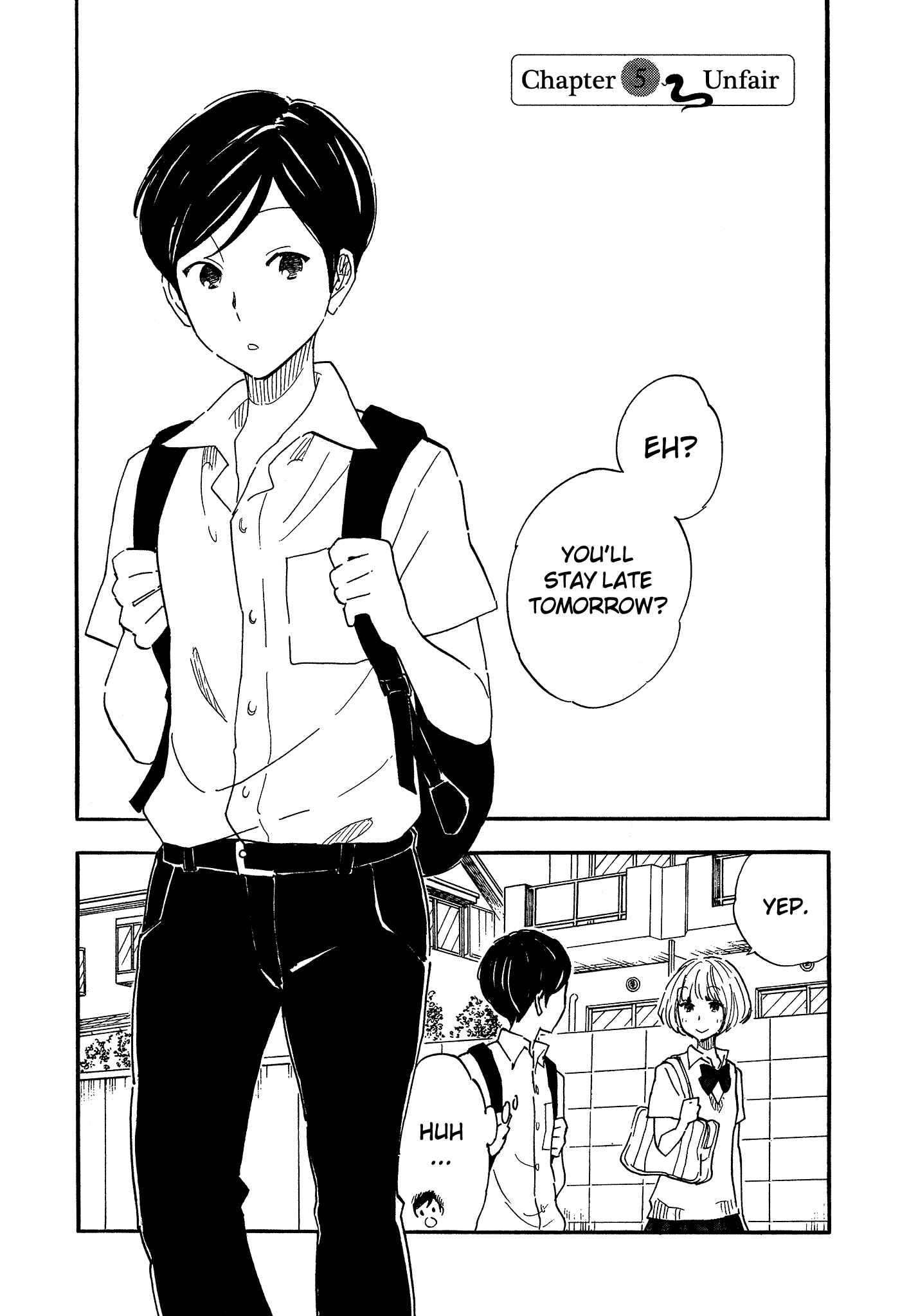Page 1 Chapter 5 Tsuru Tsuru to Zara Zara no Aida