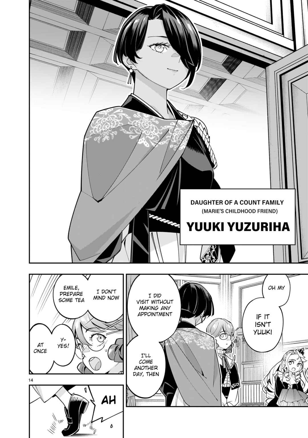 Page 14 Chapter 2 The Death Defying Princess Creates a Yuri Harem to Survive