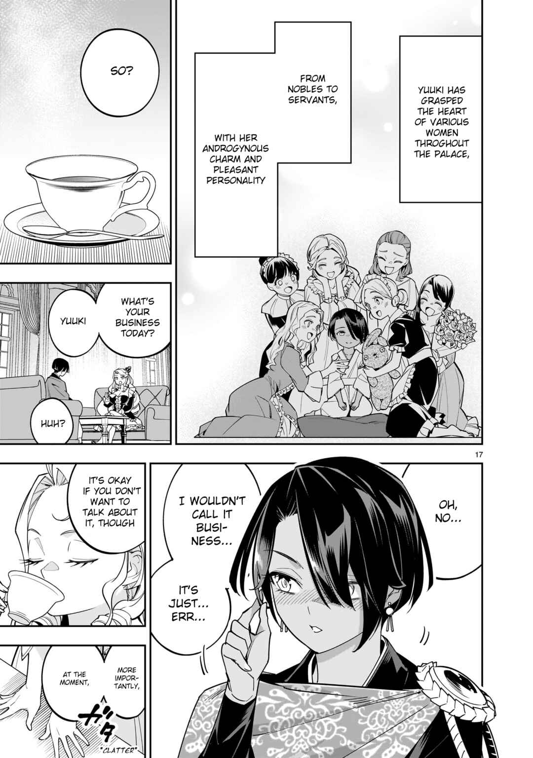 Page 17 Chapter 2 The Death Defying Princess Creates a Yuri Harem to Survive