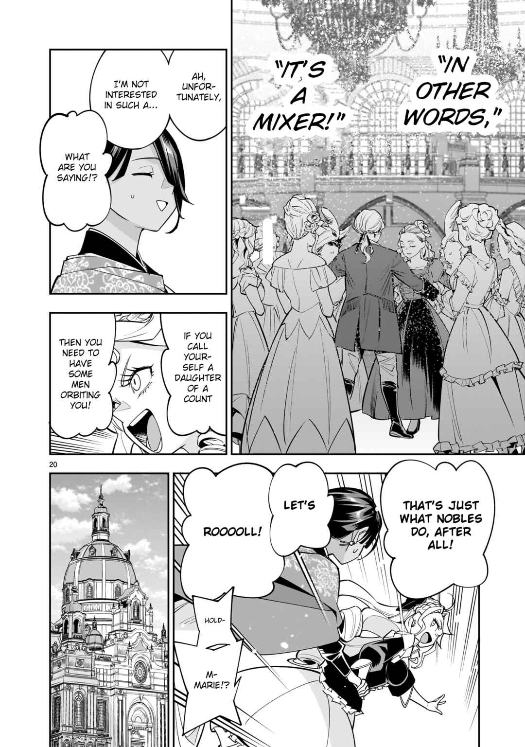 Page 20 Chapter 2 The Death Defying Princess Creates a Yuri Harem to Survive