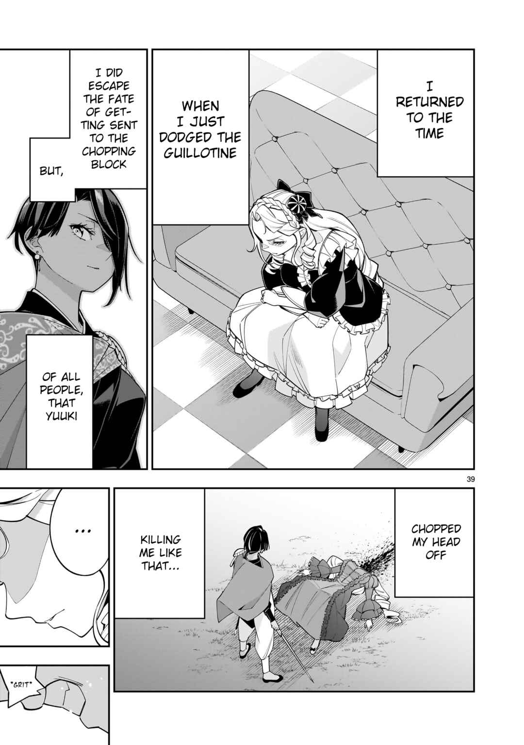 Page 38 Chapter 2 The Death Defying Princess Creates a Yuri Harem to Survive