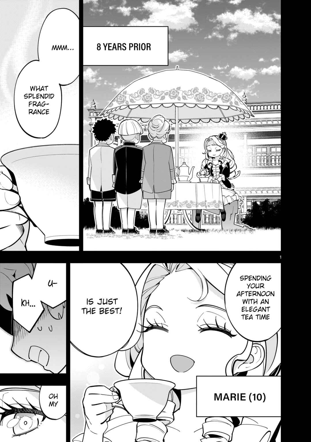 Page 1 Chapter 3 The Death Defying Princess Creates a Yuri Harem to Survive