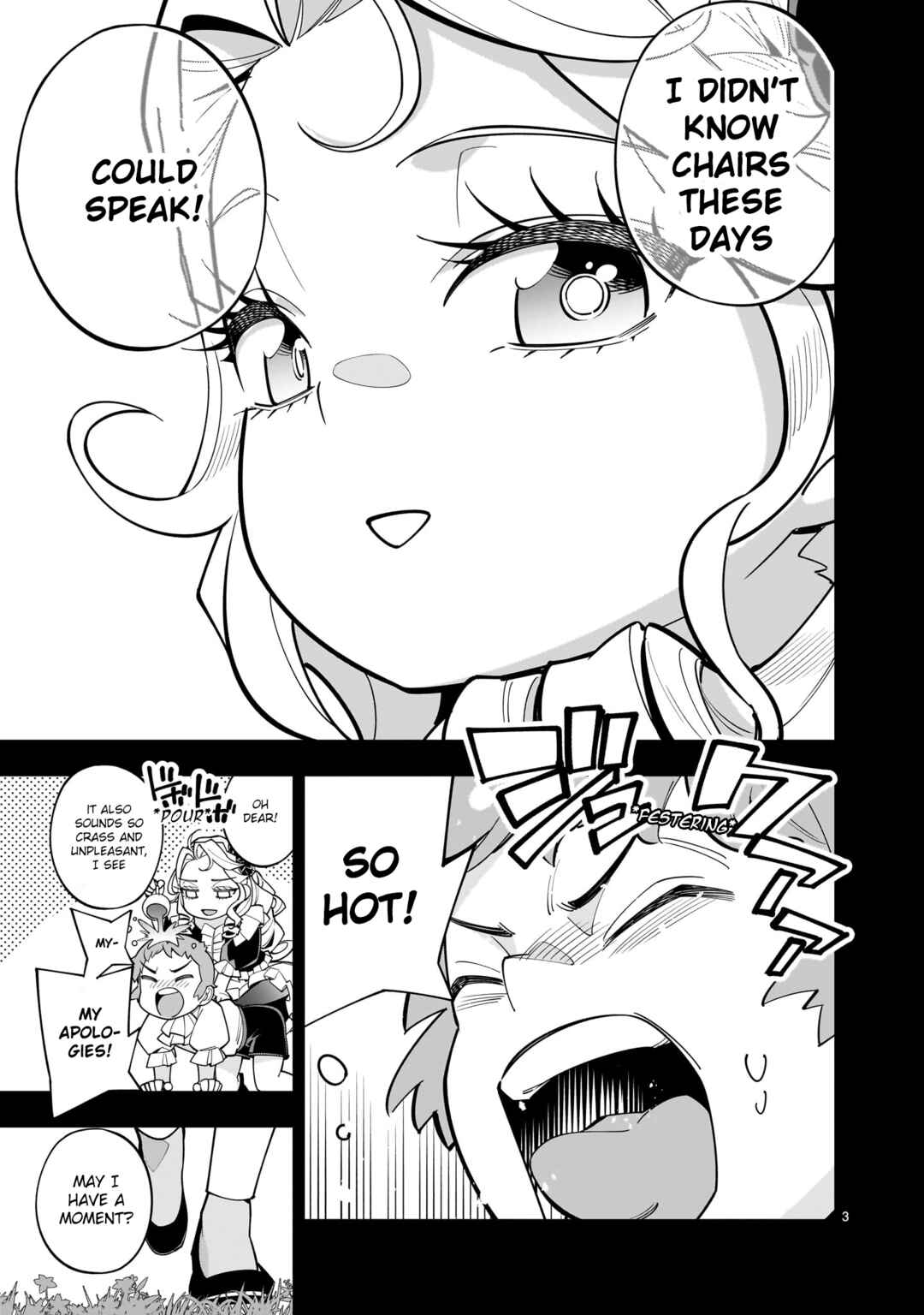 Page 3 Chapter 3 The Death Defying Princess Creates a Yuri Harem to Survive