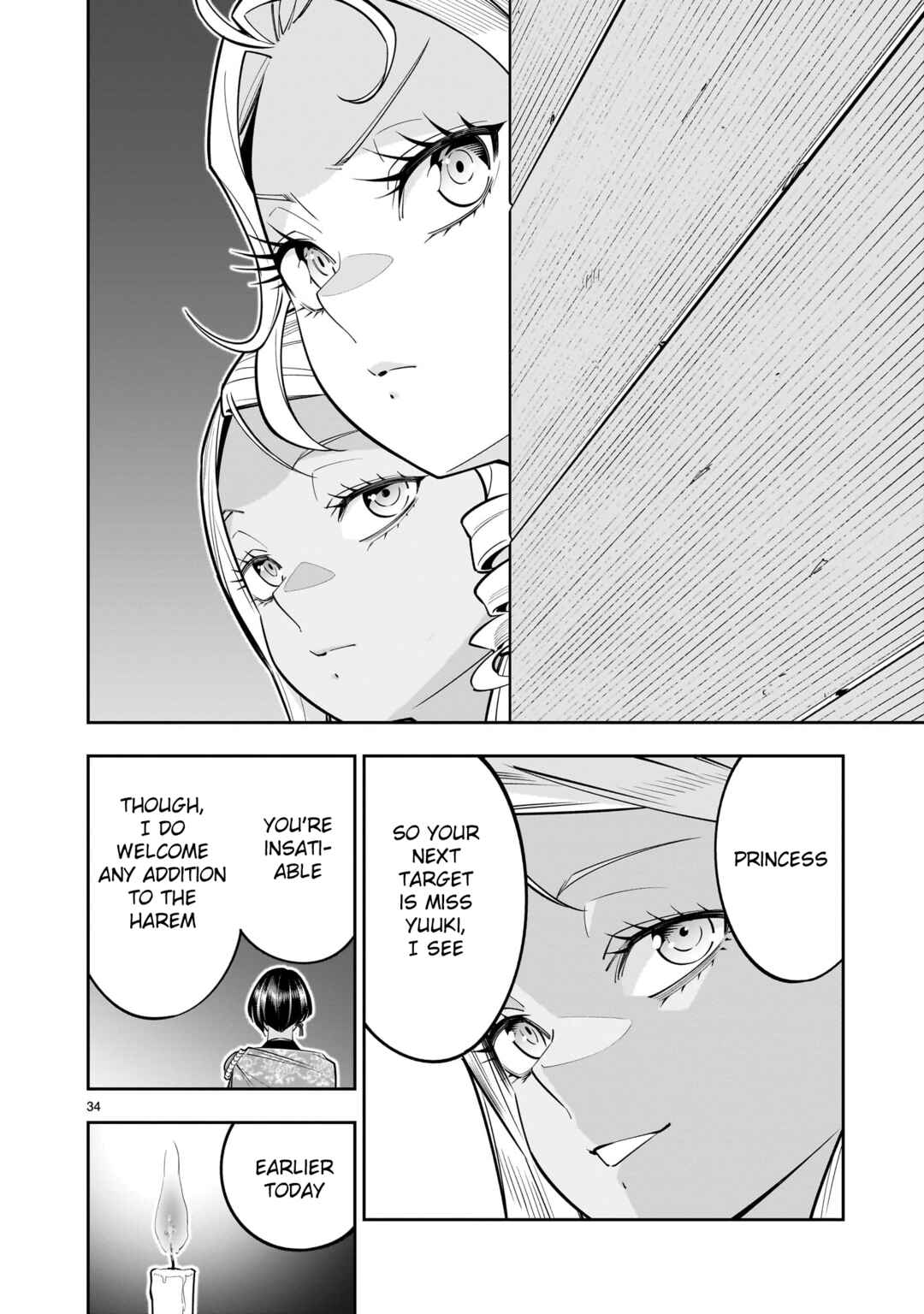 Page 33 Chapter 3 The Death Defying Princess Creates a Yuri Harem to Survive