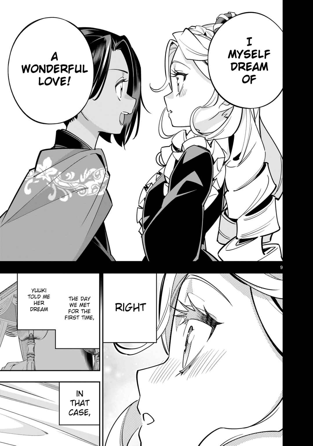 Page 9 Chapter 3 The Death Defying Princess Creates a Yuri Harem to Survive