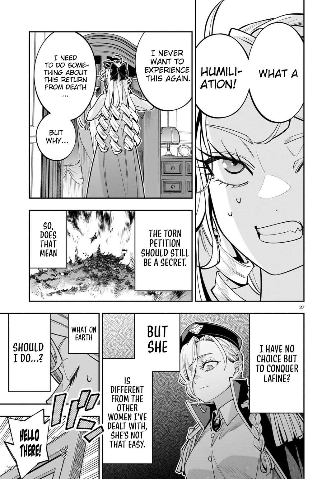 Page 28 Chapter 13 The Death Defying Princess Creates a Yuri Harem to Survive