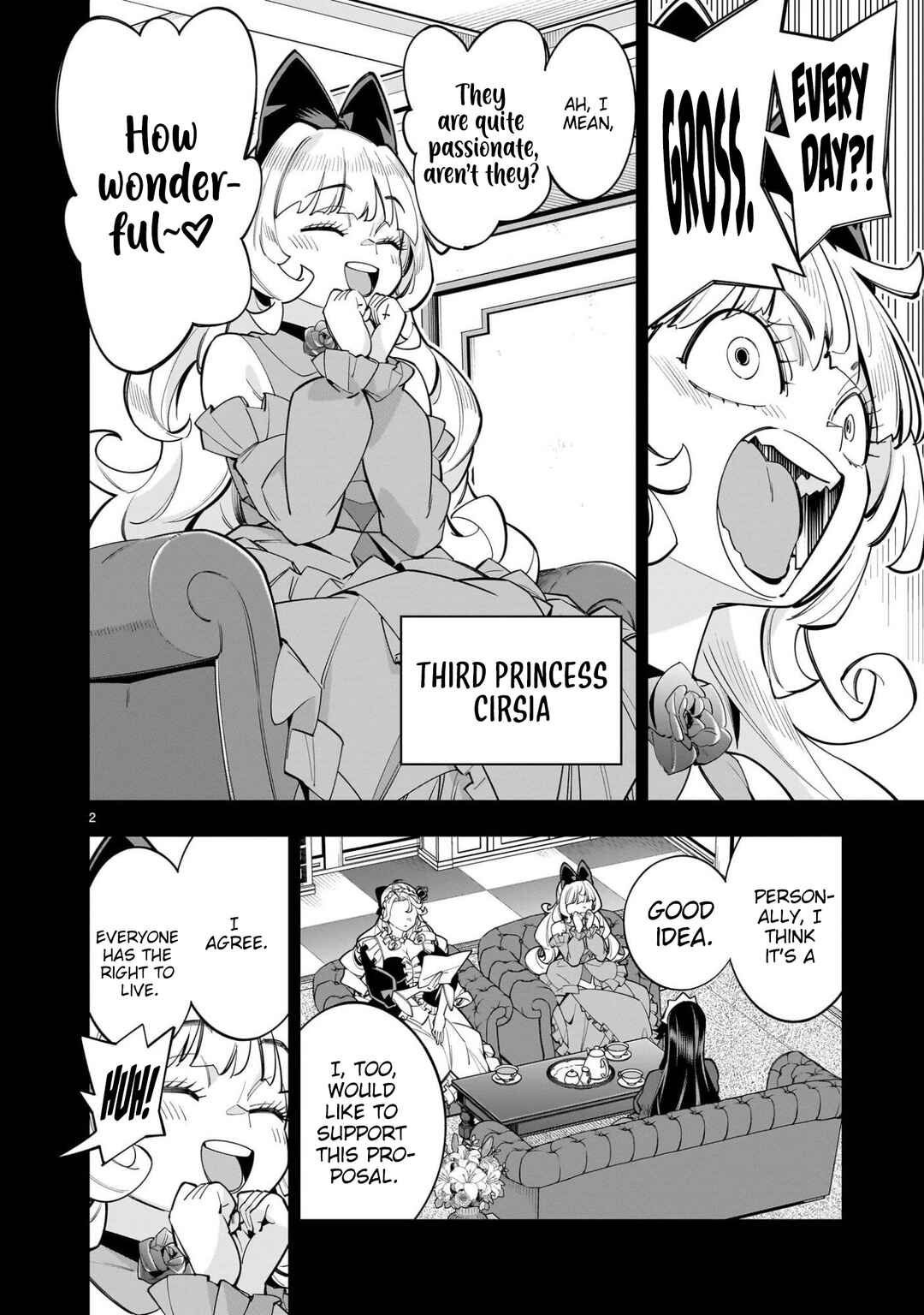 Page 3 Chapter 13 The Death Defying Princess Creates a Yuri Harem to Survive