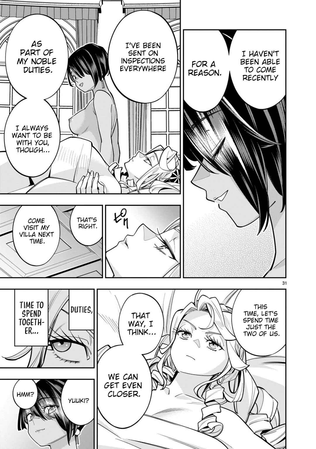 Page 32 Chapter 13 The Death Defying Princess Creates a Yuri Harem to Survive